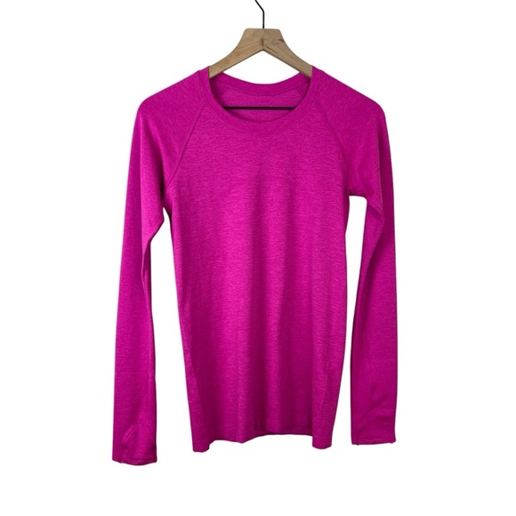 Lululemon Swiftly Tech Long Sleeve Shirt Pow Pink - Picture 1 of 5